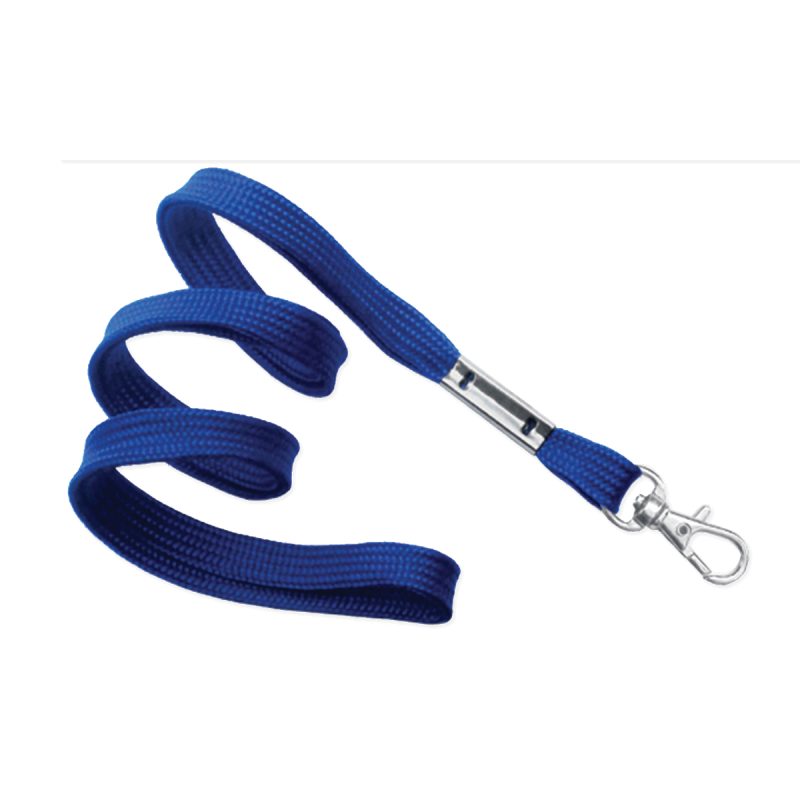 Tubular 10mm Lanyards with Trigger Hook Royal Blue