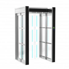 TISO speed gate HighWay-G1 powder coated in RAL colour